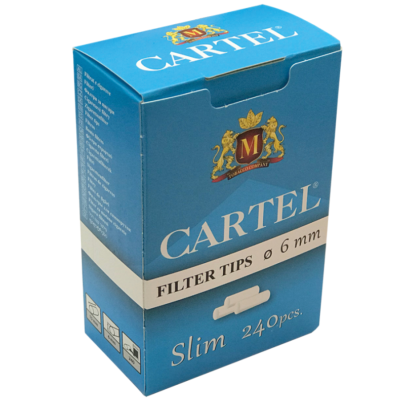 Filtre Cartel Slim 6mm x 240 pcs